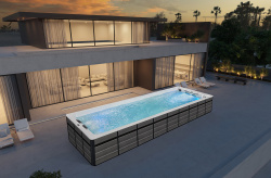 Плавательный спа бассейн Mexda WS-130ВIII-U