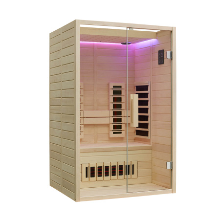 Инфракрасная сауна Mexda WS-1808 красный кедр 1500*1050*1900